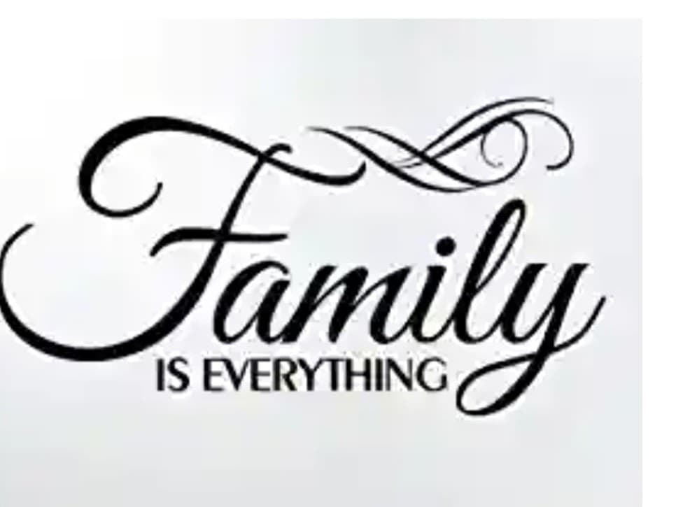 Family comes first cover photo
