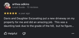 Davis and Daughter Excavating, LLC